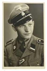 German Waffen-SS Totenkopf Division Portrait picture