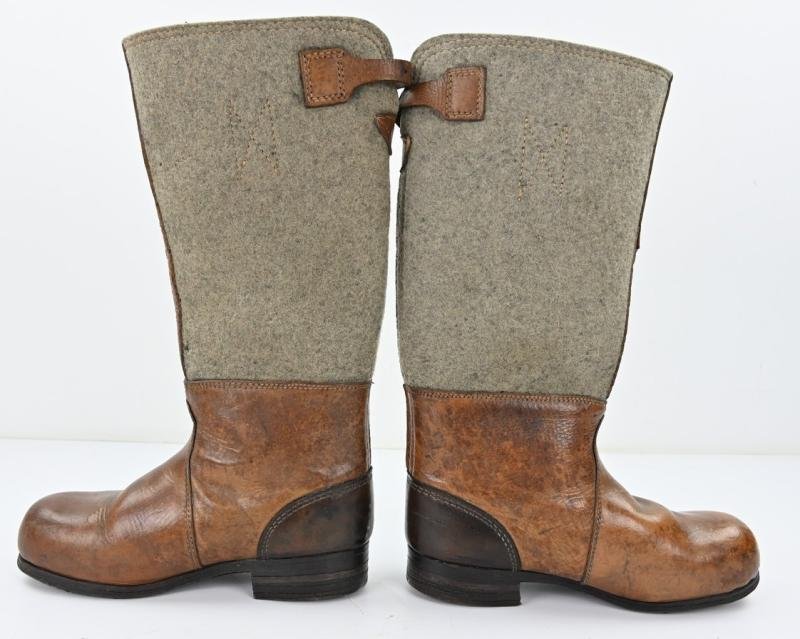 German WH/LW Winter Felt Boots — image 3