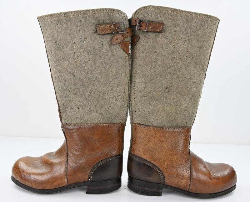 German WH/LW Winter Felt Boots — image 5