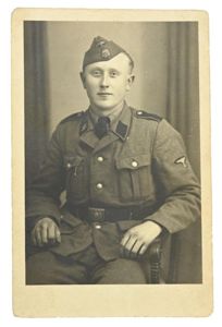 German Waffen-SS Latvian SS Member Portrait picture