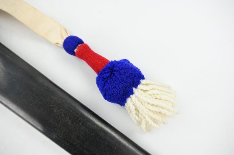 German WW1 M1895/05 'Butcher' bayonet with frog — image 3