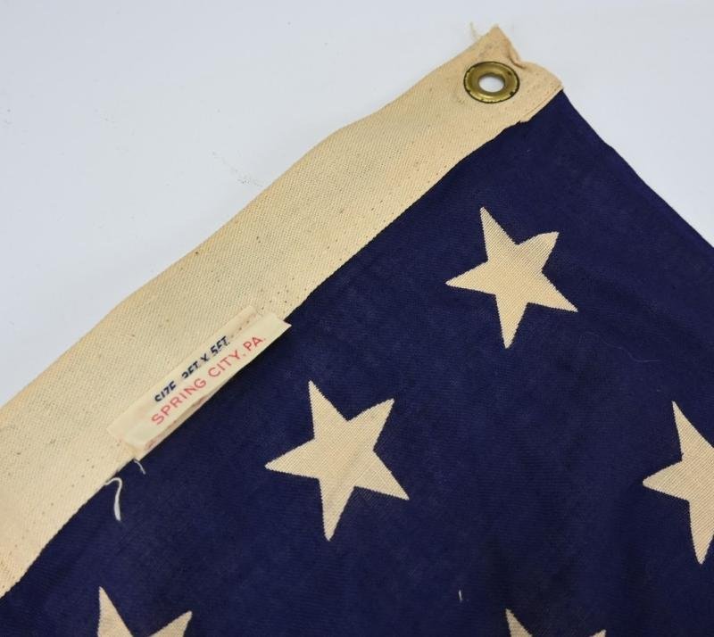 US WW2 48 Star Stars and Stripes Flag 'Valley Forge' — image 4