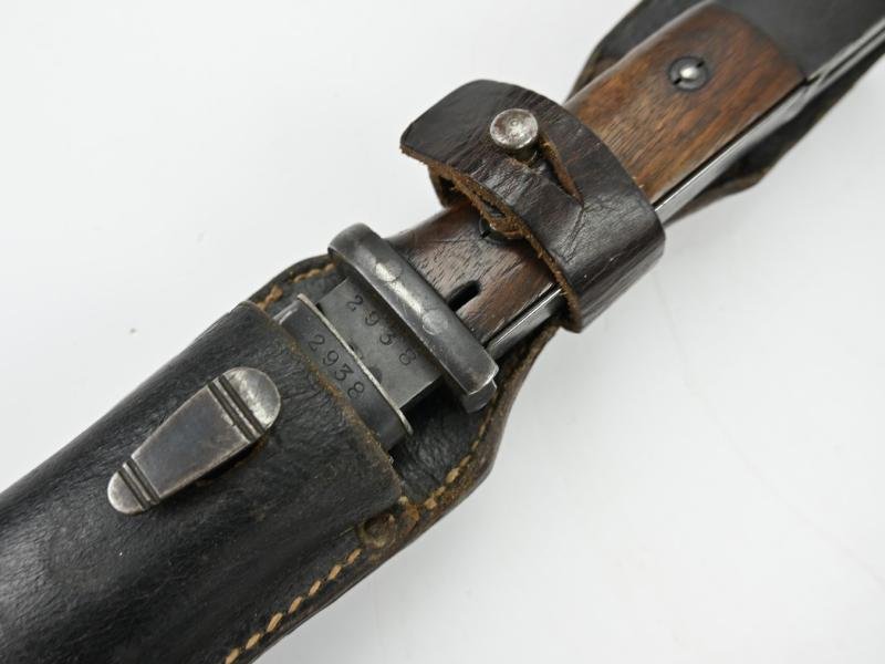 German WH K98 Matching Bayonet with frog 1937 — image 6