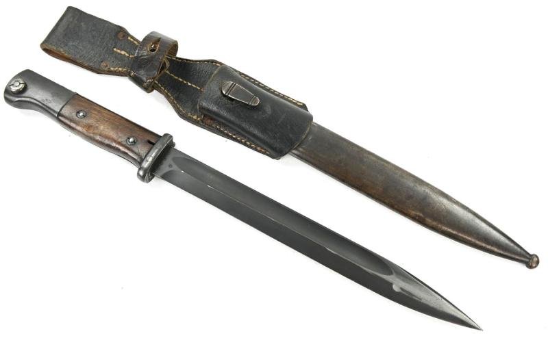 German WH K98 Matching Bayonet with frog 1937 — image 7