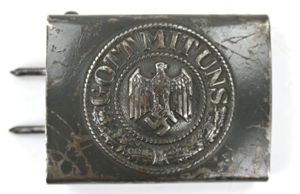 German KM Beltbuckle
