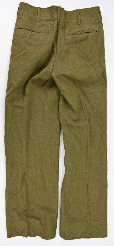 US WW2 Field Wool Serge Trousers 1941 — image 2