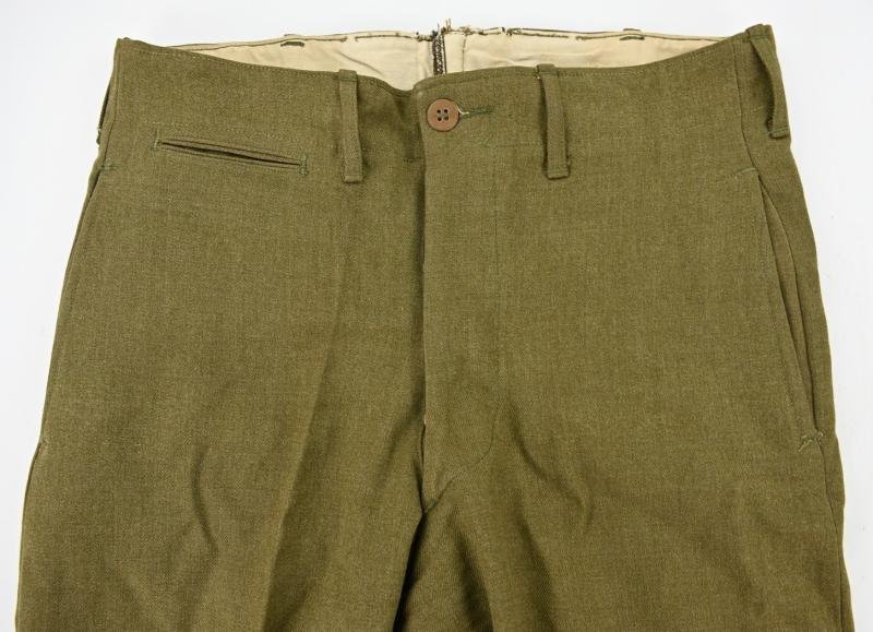 US WW2 Field Wool Serge Trousers 1941 — image 5