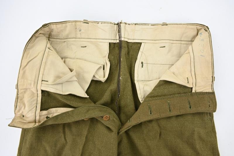 US WW2 Field Wool Serge Trousers 1941 — image 7