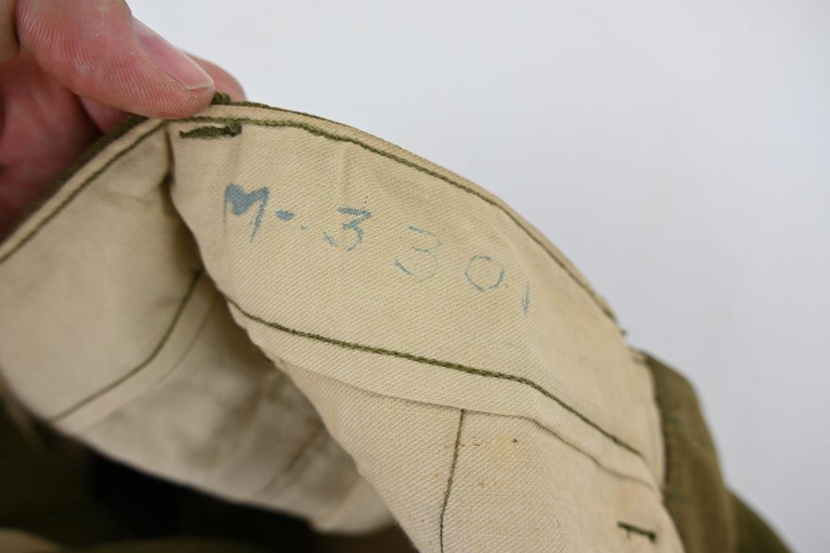 US WW2 Field Wool Serge Trousers 1941 — image 8