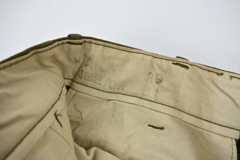 US WW2 Field Wool Serge Trousers 1941 — image 9