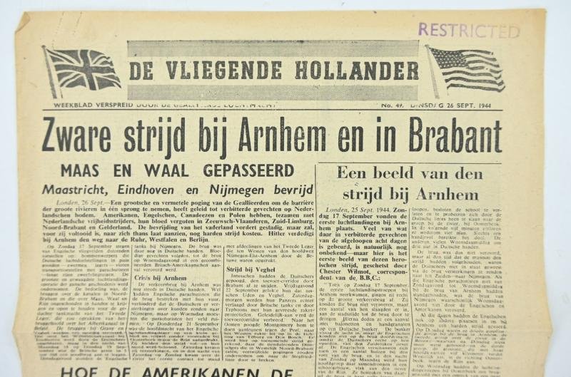 Allied Droppingsflyer 'De Vliegende Hollander' 26 September 1944 — image 2