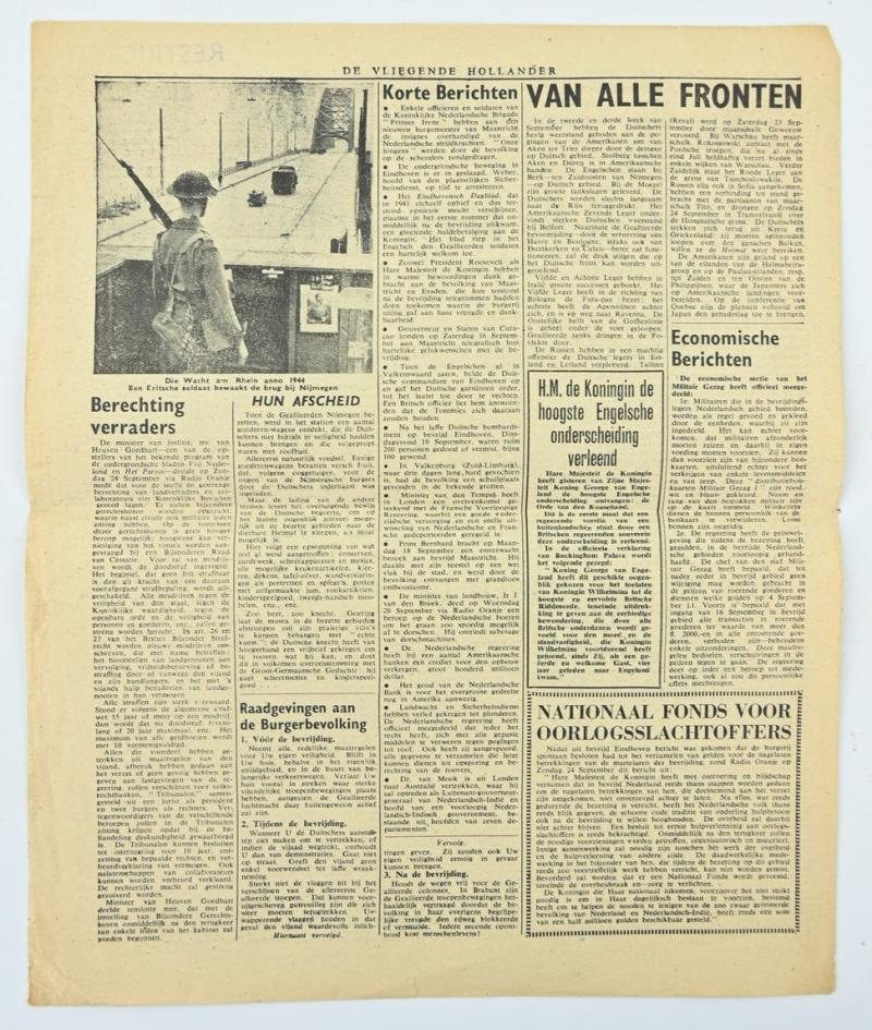 Allied Droppingsflyer 'De Vliegende Hollander' 26 September 1944 — image 3