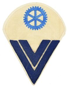 German KM Summer Career Rank Chrevron 'Mechaniker'