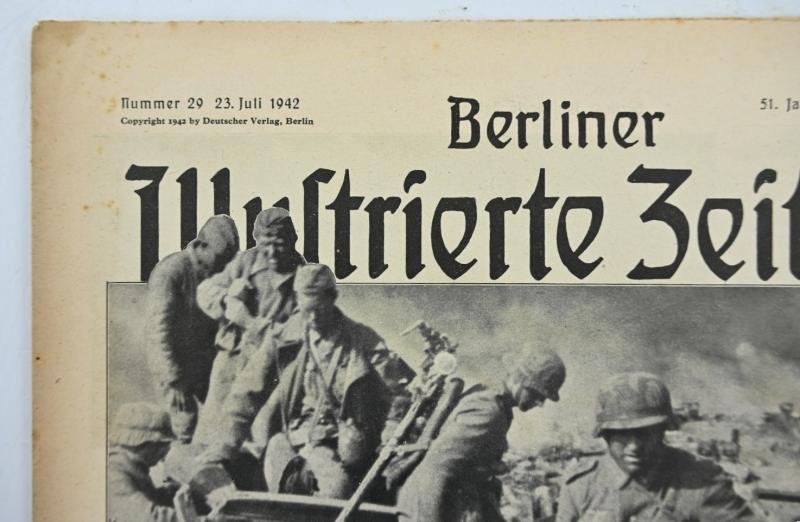 German Berliner Illustrierte Zeitung Newspaper 1942 — image 2