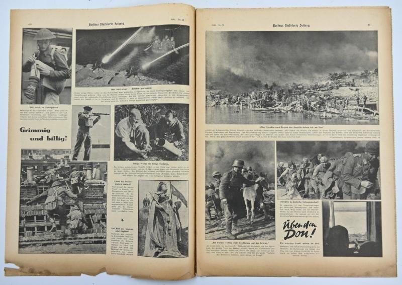 German Berliner Illustrierte Zeitung Newspaper 1942 — image 4