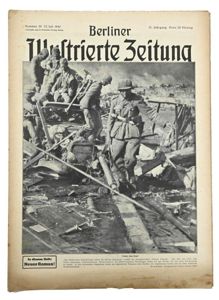German Berliner Illustrierte Zeitung Newspaper 1942