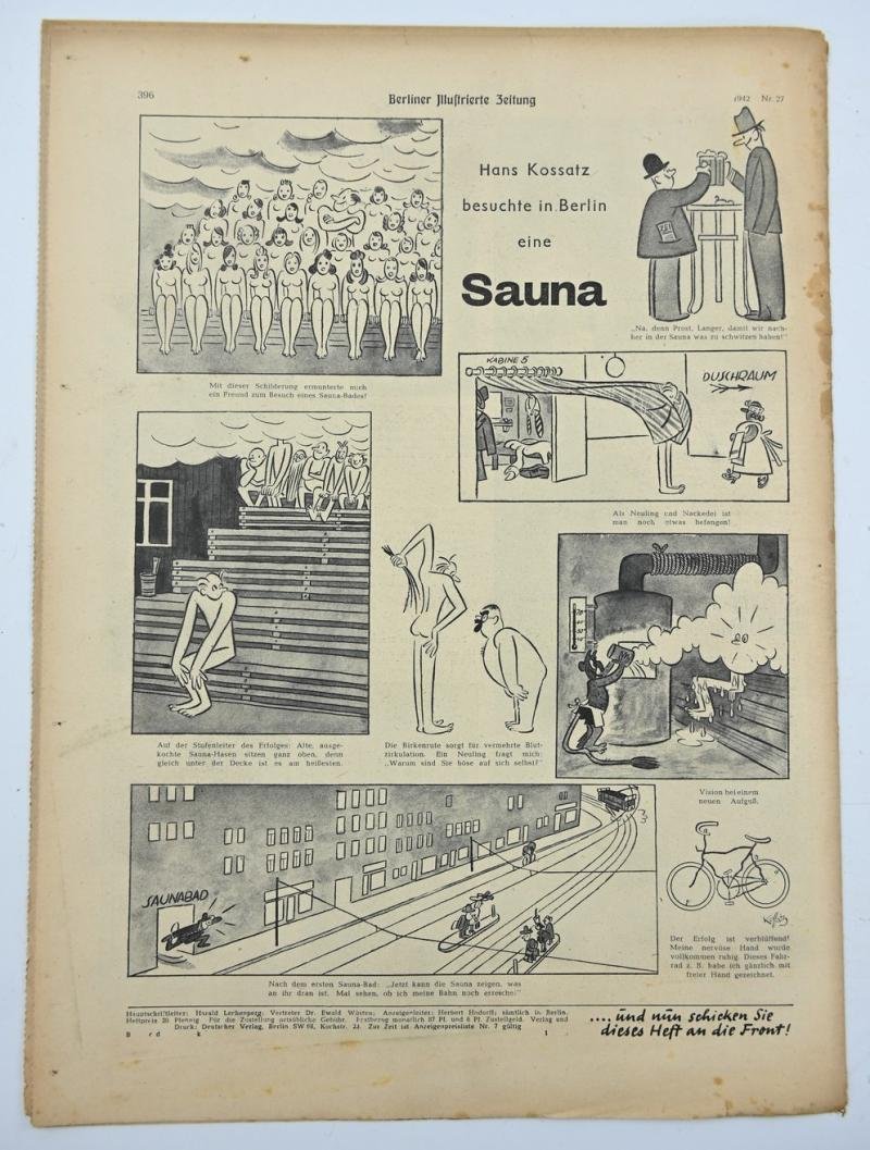 German Berliner Illustrierte Zeitung Newspaper 1942 — image 7