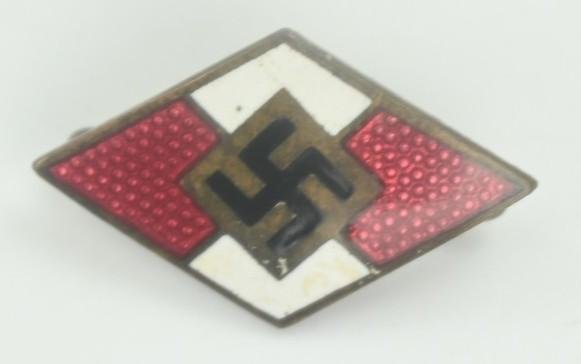 German Hitler Youth Cap Badge — image 3