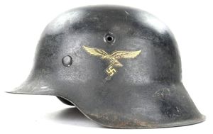 German LW M42 SD Combat Helmet