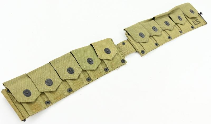 US WW2 M1 Garand Ammo Belt 1943 — image 6