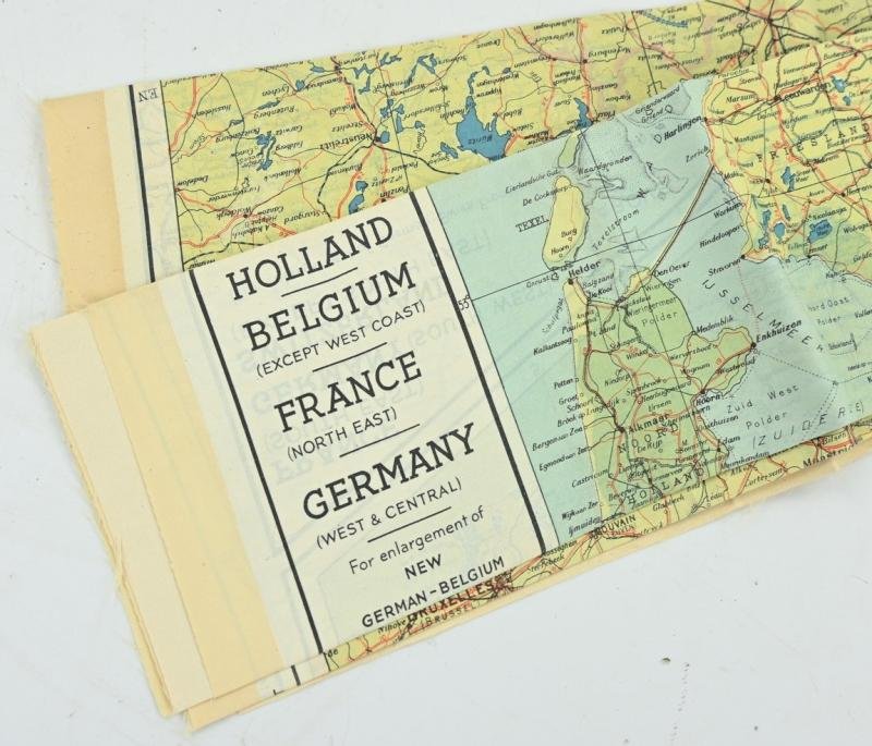 US WW2 Escape Survival Map C/D Holland — image 2