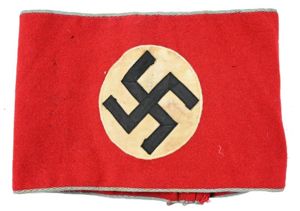 German NSDAP Armband Ortsgruppe Politisches Leiter Anwarter