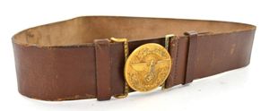 German NSDAP Political Officers Belt & Beltbuckle