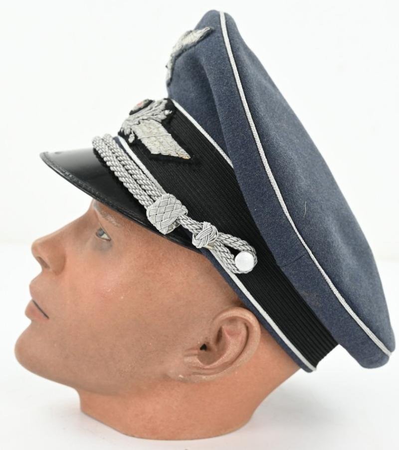 German LW Officer's Visor Cap 'Extra Klasse' — image 3