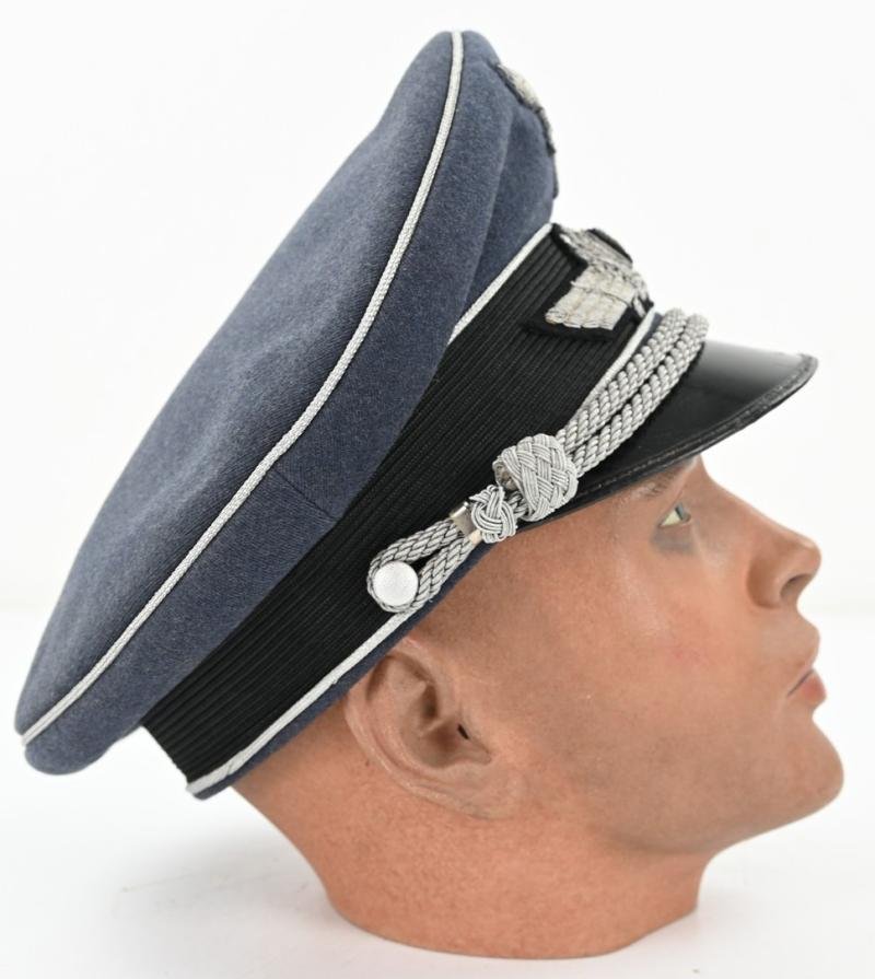German LW Officer's Visor Cap 'Extra Klasse' — image 5