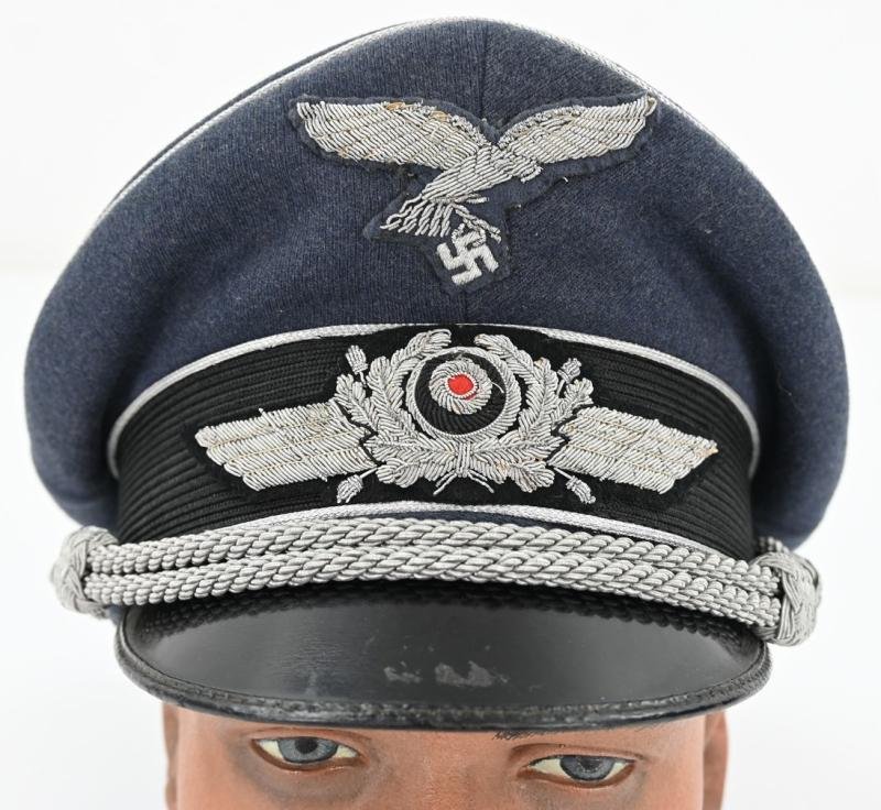 German LW Officer's Visor Cap 'Extra Klasse' — image 7