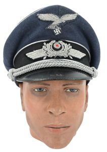 German LW Officer's Visor Cap 'Extra Klasse'
