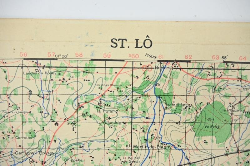 US WW2 Battlemap of St. Lo — image 2