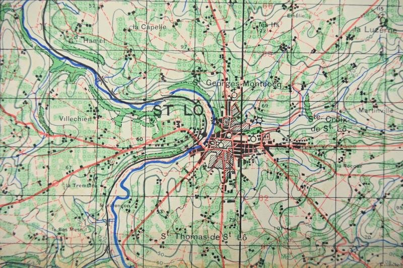 US WW2 Battlemap of St. Lo — image 9