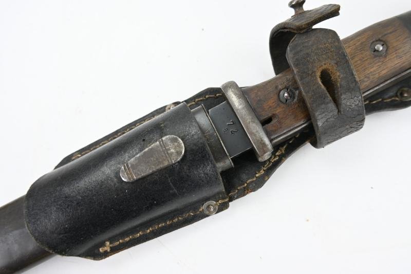 German WH K98 Matching Bayonet with frog 1935 — image 8