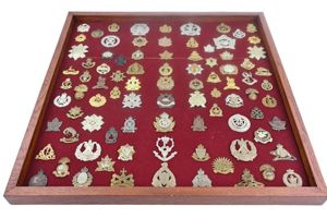 British/Canadian WW2 Cap badge collection