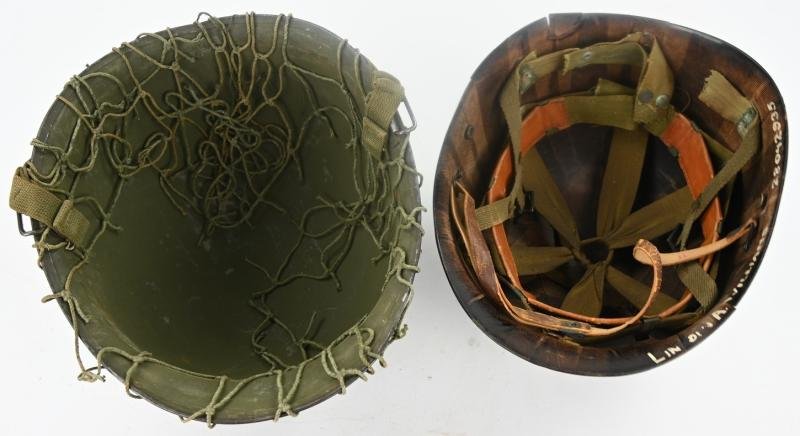 US WW2 82nd Airborne Division 325th GIR Decal Helmet — image 15