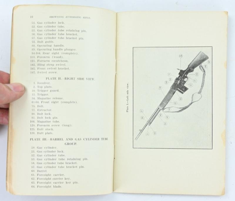 US WW1 Basic Field Manual Browning Machine Gun — image 5