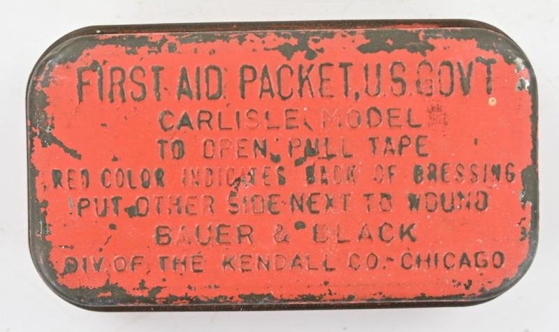 US WW2 M-1924 First Aid Pouch with First Aid Kit — image 5