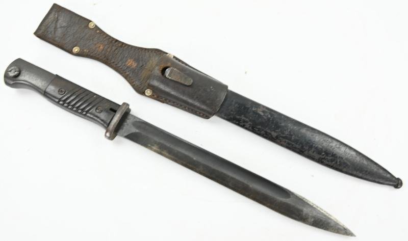 German WH K98 Bayonet with frog — image 6