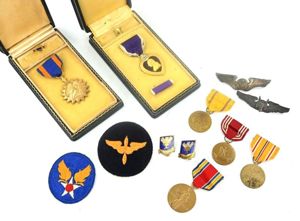 USAAF WW2 Grouping Allen B. Nichols B-29 Turret Gunner