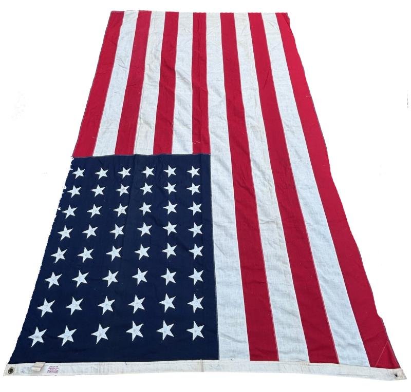 US WW2 48 Star Stars & Stripes National Flag — image 2