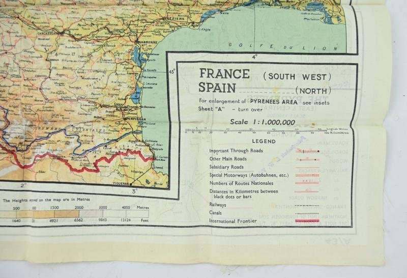USAAF WW2 Pilot Escape Map 43A/B — image 10