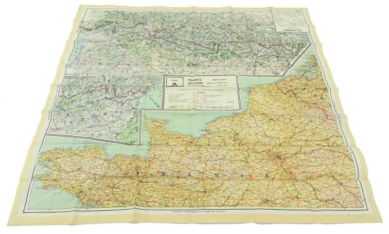 USAAF WW2 Pilot Escape Map 43A/B — image 4
