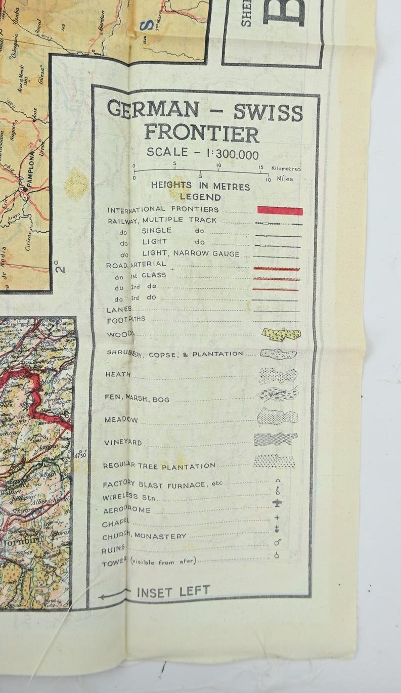 USAAF WW2 Pilot Escape Map 43A/B — image 9