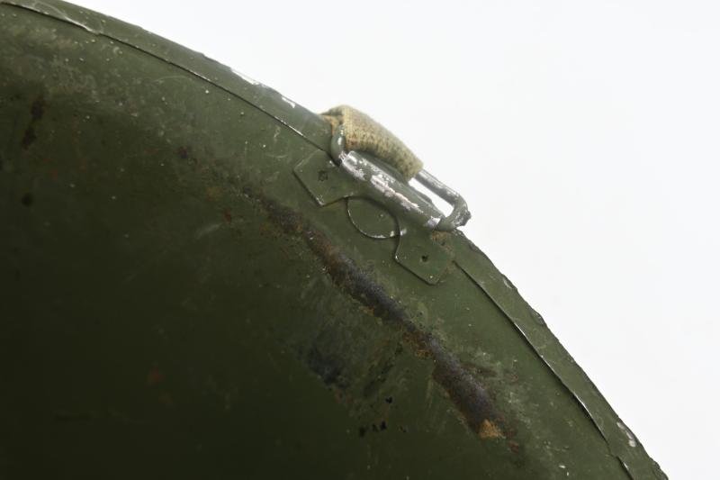 US WW2 M1 Swivel bale Combat Helmet — image 12