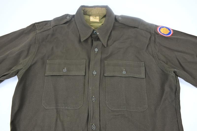 US WW2 Officer Shirt 106th Infantry Division — image 2