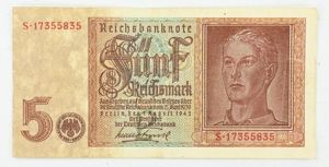 German Third Reich period Banknote