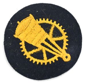 German KM Career Sleeve Patch