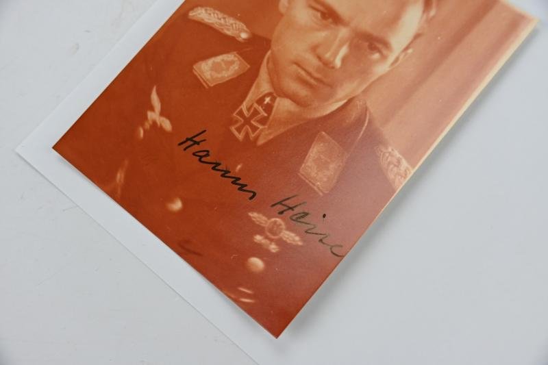 Signature of Luftwaffe KC Recipient 'Hanns Heise' — image 3
