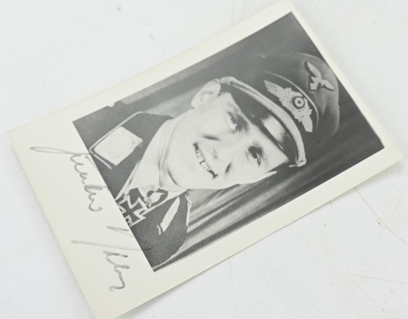 Signature of Luftwaffe KC-OLC&S Recipient 'Günther Rall' — image 3